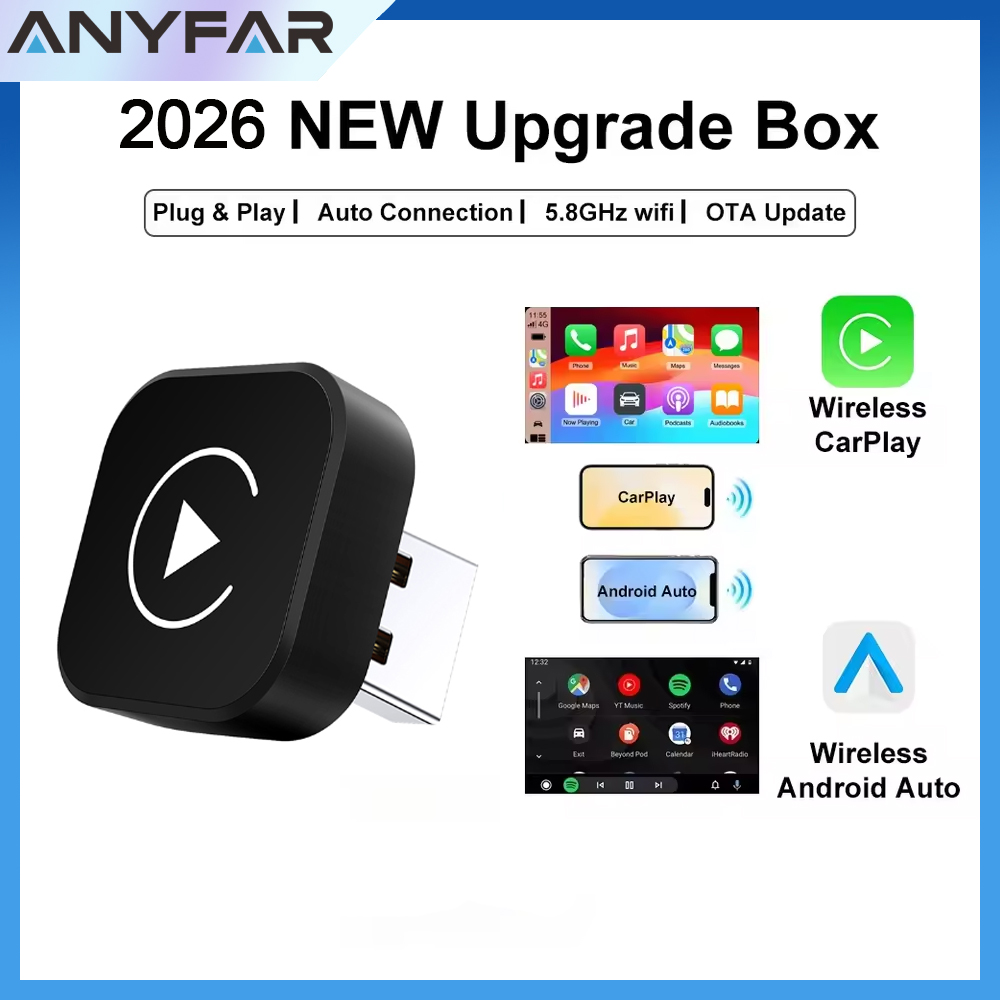 Travel Adapter Universal - อะแดปเตอร์ Wireless CarPlay 2026 แบบ 2-in-1