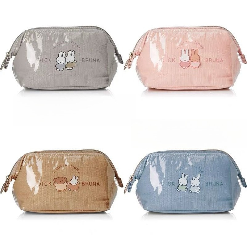 Travel Accessories For Japan Trip - อะนิเมะ มิฟฟี่ กระเป๋าเครื่องสำอางน่ารักสร้างสรรค์ ความจุขนาดใหญ่ กระเป๋าใส่อุปกรณ์อาบน้ำ กระเป๋าเดินทางประจำวัน