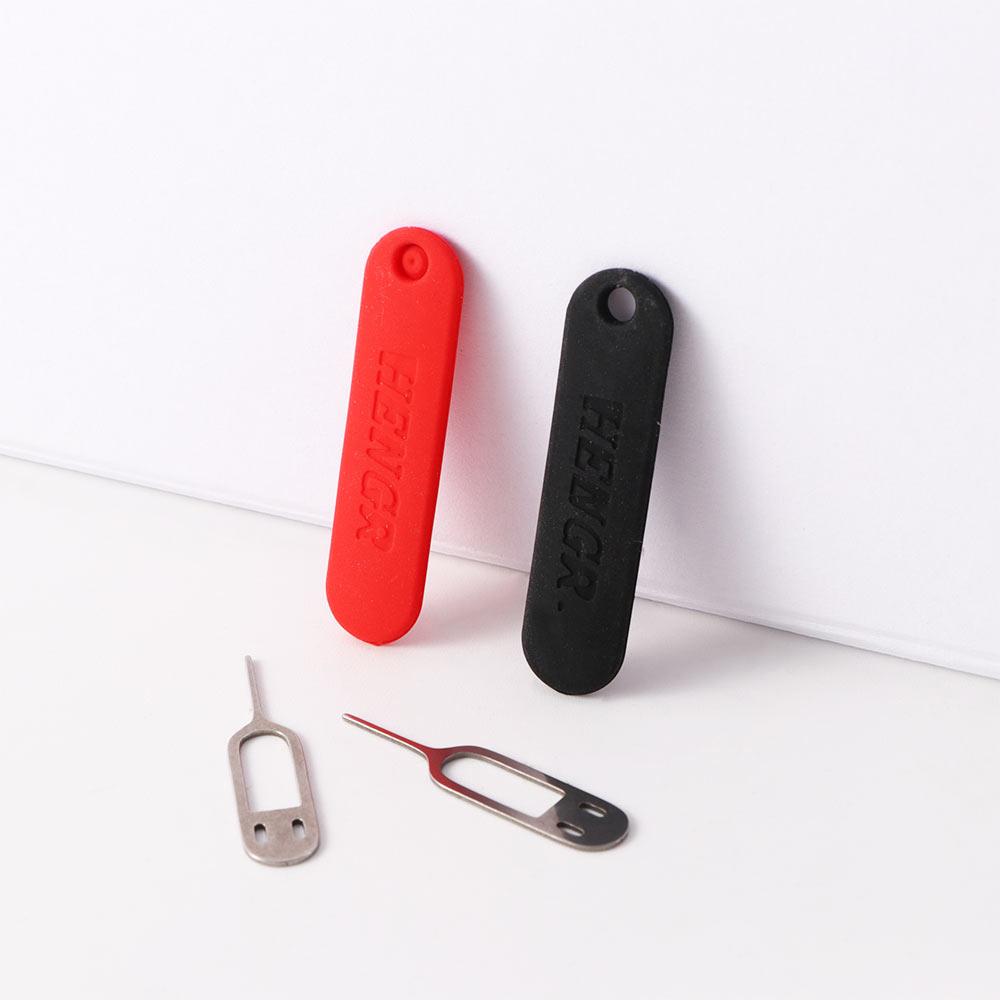 Sim Card Holder Case - เข็มจิ้มถาดซิมการ์ดโลหะ ป้องกันการสูญหาย พร้อมกล่องเก็บเข็ม