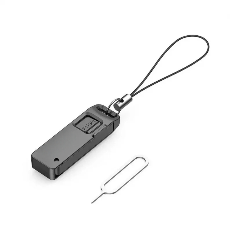 Sim Card Holder Case - ที่เก็บการ์ด SIM และ TF แบบมัลติฟังก์ชัน พร้อมป้องกันการสูญหาย