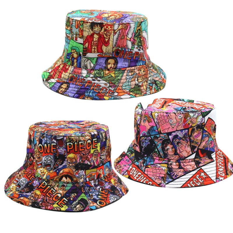 หมวกบักเก็ตลายการ์ตูนโจรสลัดน่ - Travel Accessories Wholesale บทวิจารณ์และราคา