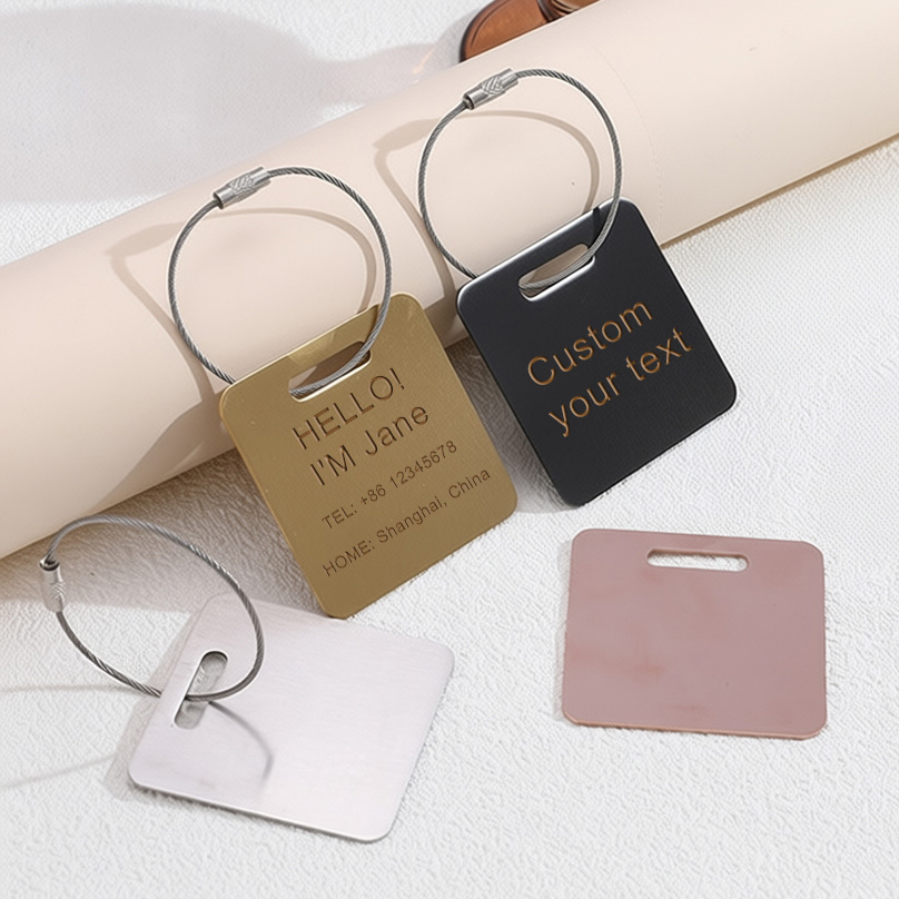 ป้ายชื่อกระเป๋าเดินทางแบบกำหนด - Travel Accessories Store บทวิจารณ์และราคา