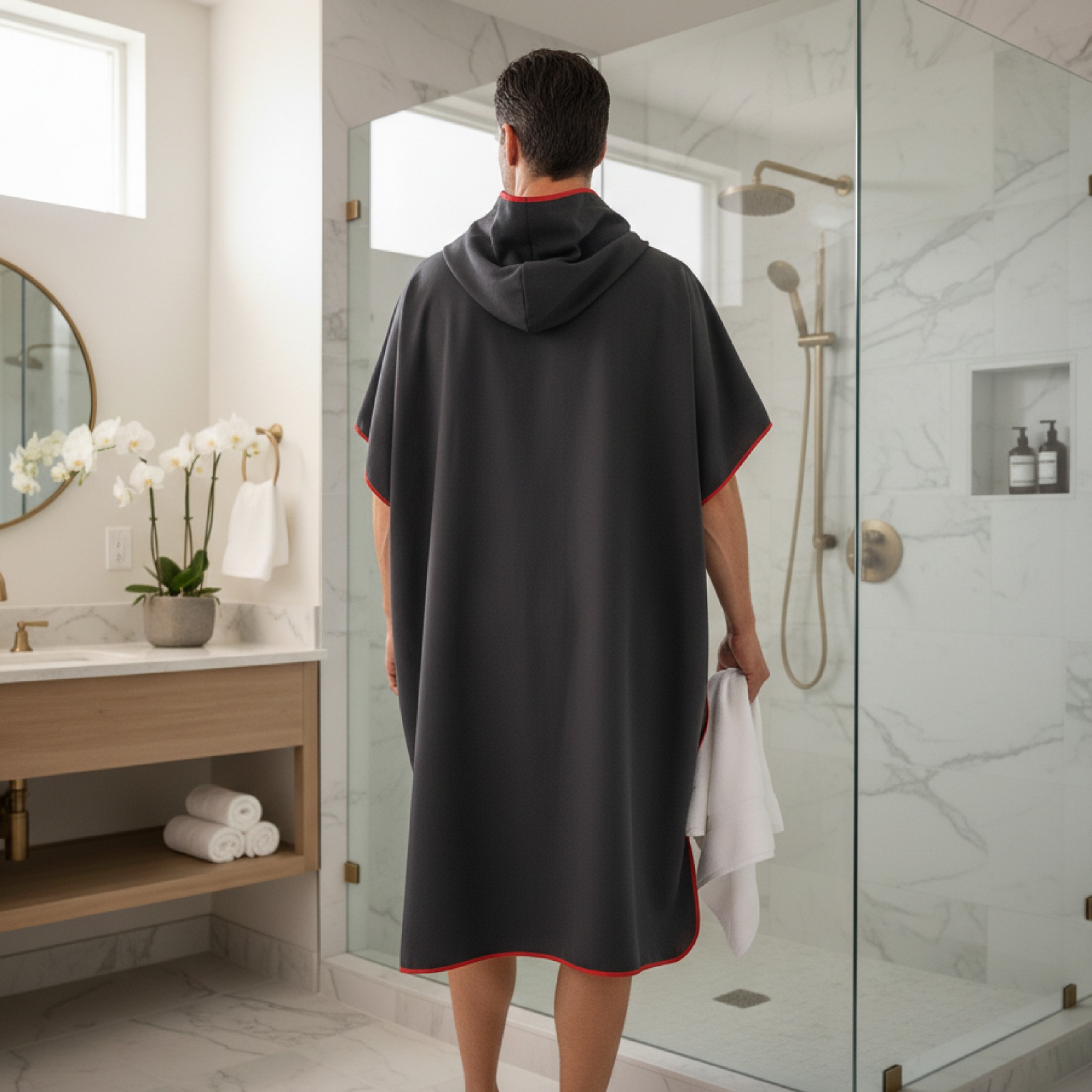 ผ้าคลุมกันน้ำแห้งเร็ว ขนาด 80x - Travel Towel Quick Dry บทวิจารณ์และราคา