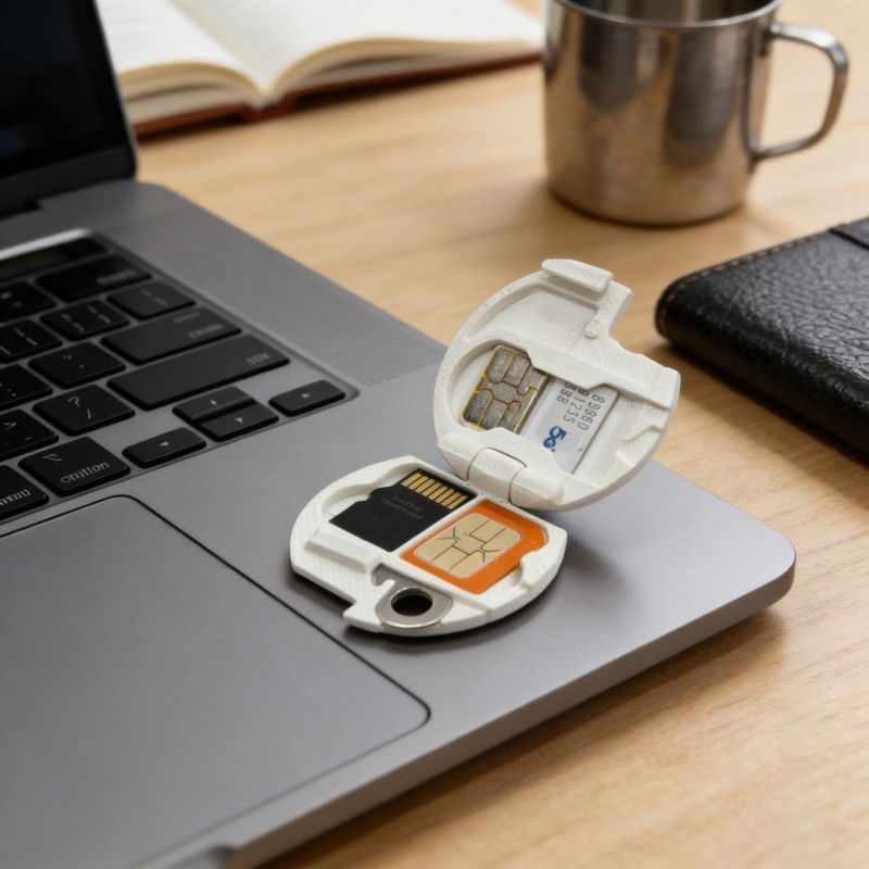 ที่ใส่ซิมการ์ดและการ์ด TF แบบพ - Sim Card Holder Case บทวิจารณ์และราคา