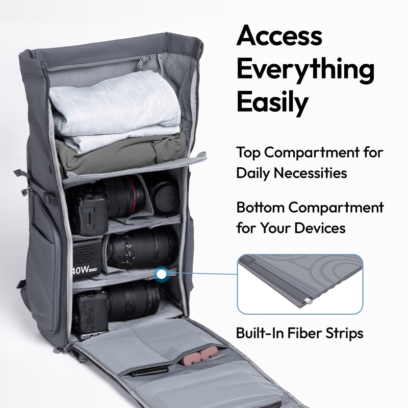 Ulanzi BP04 Hard Shell กระเป๋า - Travel Access บทวิจารณ์และราคา