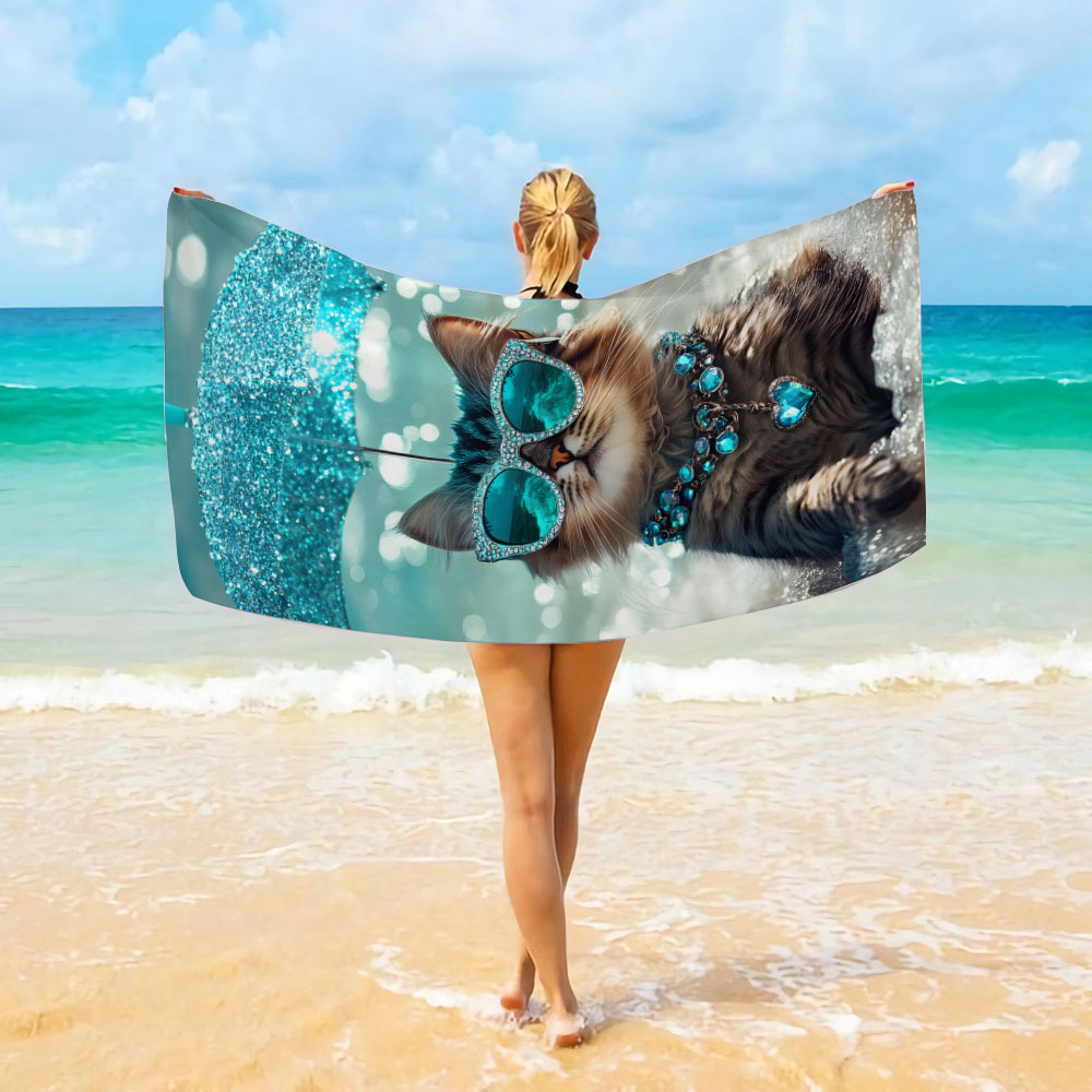 ผ้าขนหนูชายหาดไมโครไฟเบอร์ขนาด - Travel Towel Quick Dry บทวิจารณ์และราคา