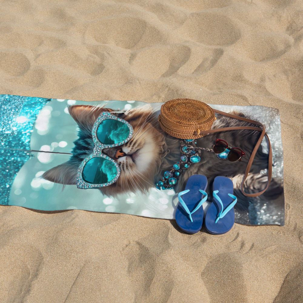 ผ้าขนหนูชายหาดไมโครไฟเบอร์ขนาด - Travel Towel Quick Dry บทวิจารณ์และราคา