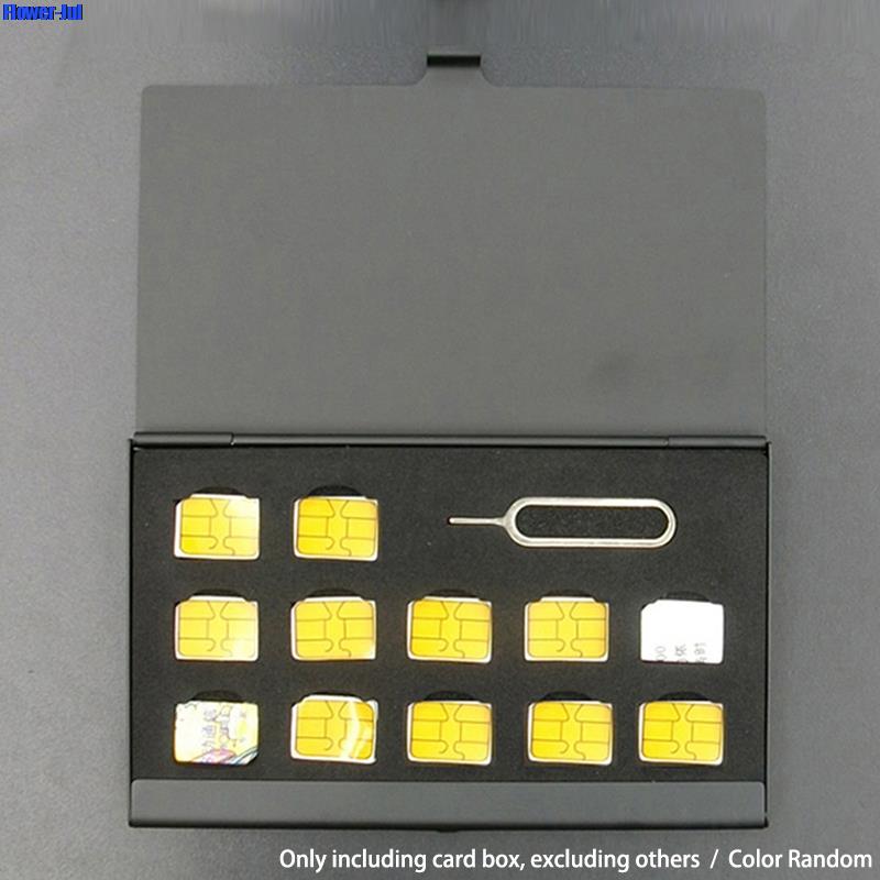 12-Slots-NANO + 1-Slot-Card-Pi - Sim Card Holder Case บทวิจารณ์และราคา