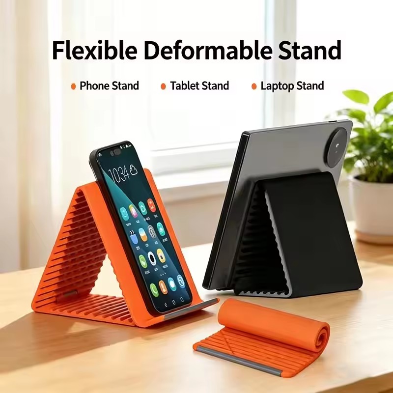 ขาตั้งโทรศัพท์แบบพกพาซิลิโคนสำ - Travel Accessories Must Have บทวิจารณ์และราคา