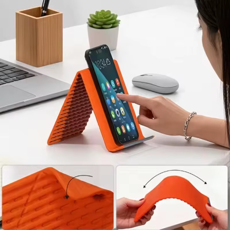 ขาตั้งโทรศัพท์แบบพกพาซิลิโคนสำ - Travel Accessories Must Have บทวิจารณ์และราคา
