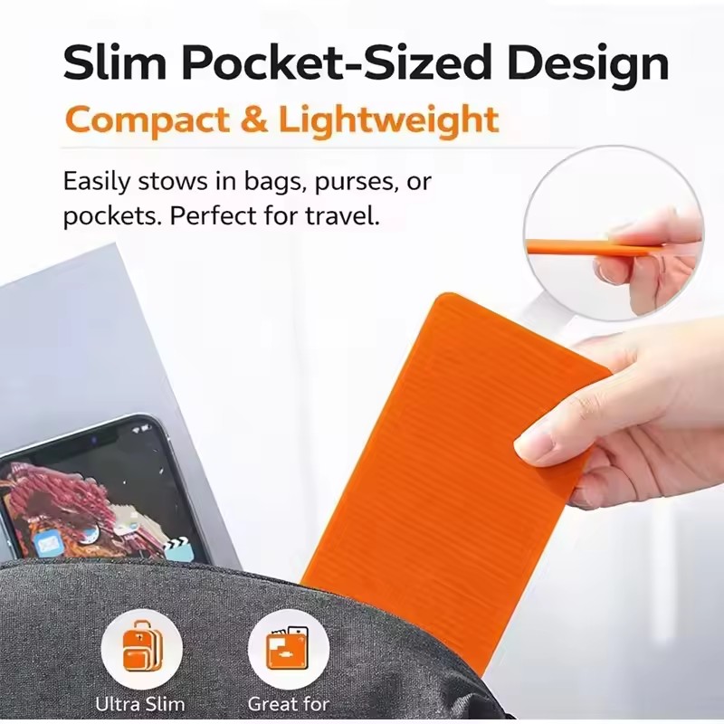 ขาตั้งโทรศัพท์แบบพกพาซิลิโคนสำ - Travel Accessories Must Have บทวิจารณ์และราคา