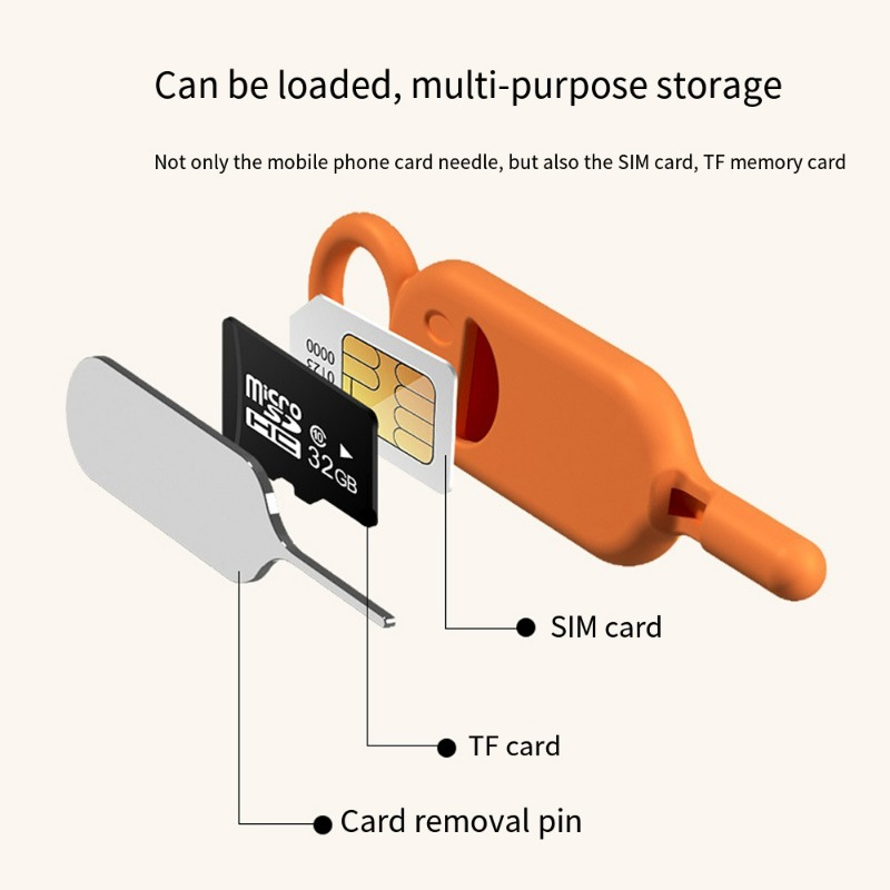 พวงกุญแจใส่ซิมการ์ดพร้อมเครื่อ - Sim Card Holder Case บทวิจารณ์และราคา