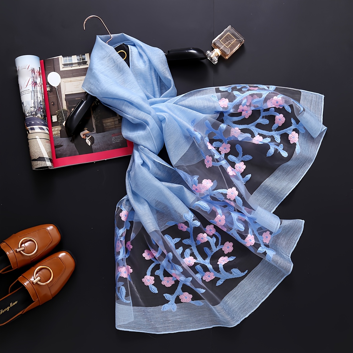 ผ้าคลุมไหล่ยาวหรูหรา - น้ำหนัก - Travel Accessories Luxury บทวิจารณ์และราคา