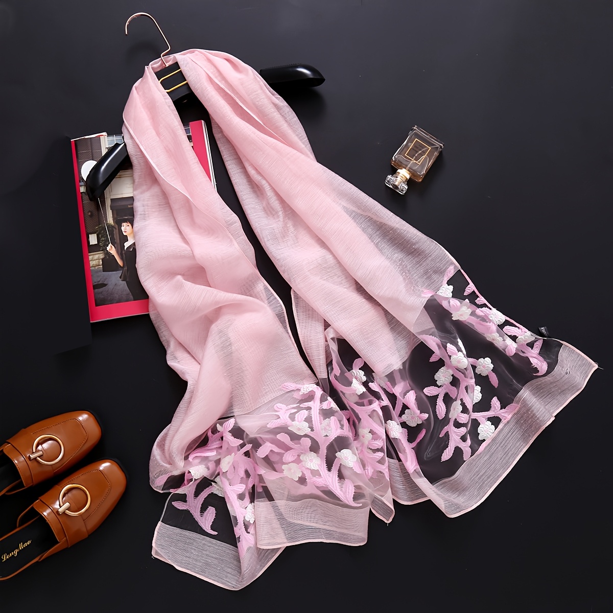 ผ้าคลุมไหล่ยาวหรูหรา - น้ำหนัก - Travel Accessories Luxury บทวิจารณ์และราคา