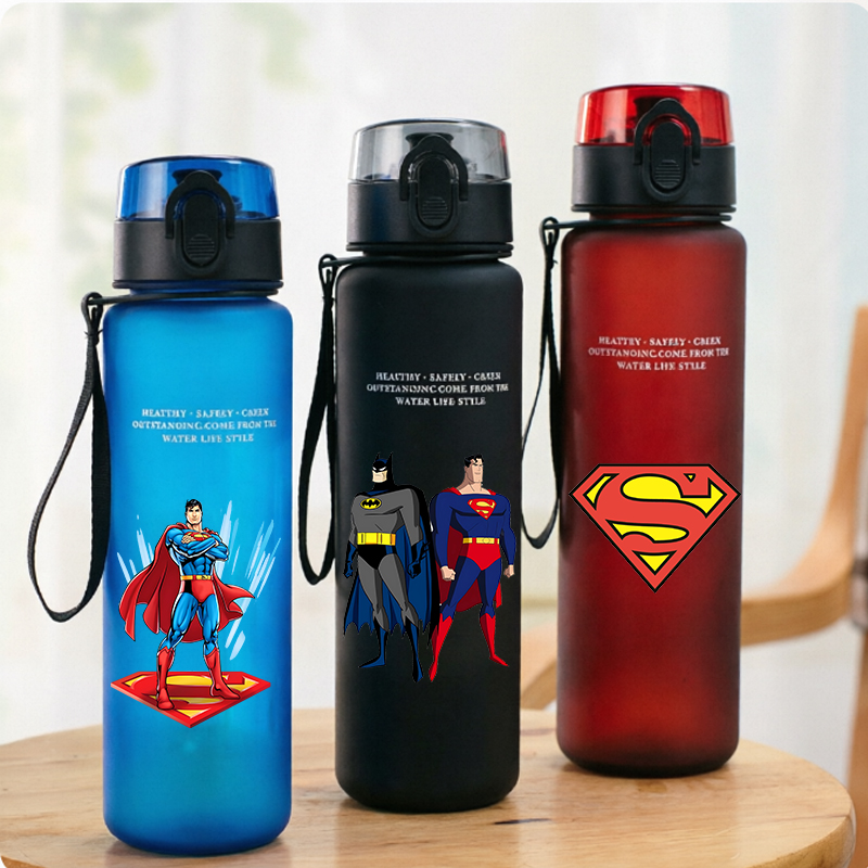 ขวดน้ำกีฬาซูเปอร์แมน 650 มล. ส - Travel Accessories Gifts บทวิจารณ์และราคา