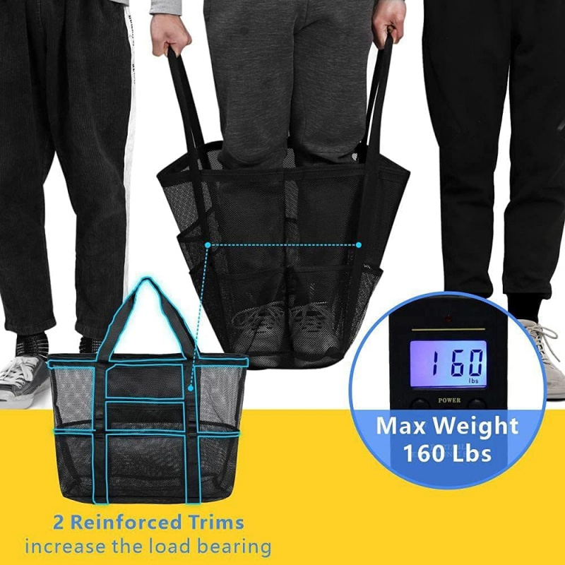 กระเป๋าตาข่ายชายหาดขนาดใหญ่พร้ - Travel Accessories Must Have บทวิจารณ์และราคา