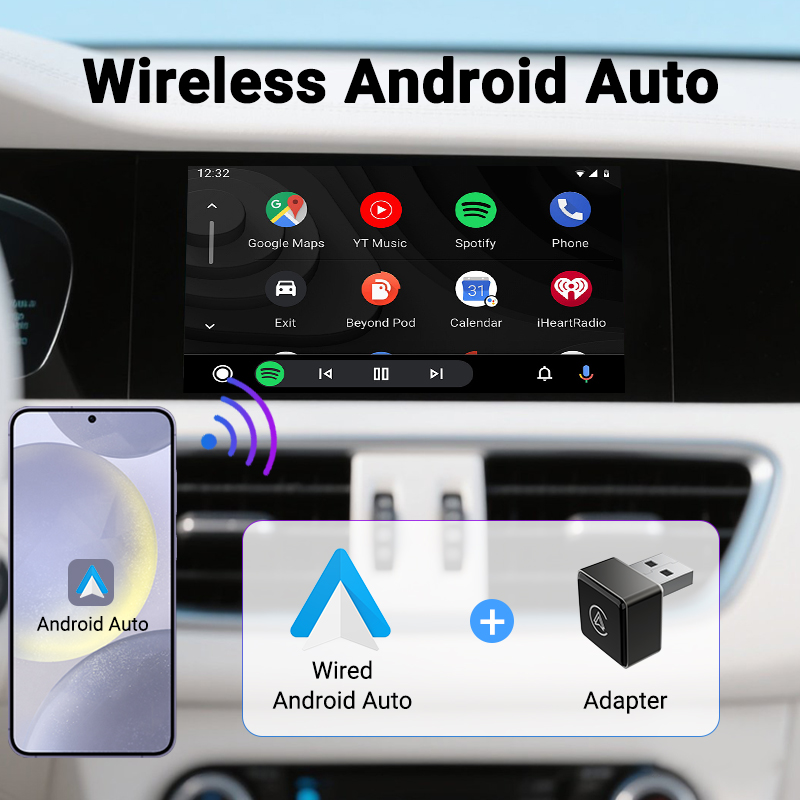XUDA Wireless CarPlay Android  - Travel Adapter Universal บทวิจารณ์และราคา