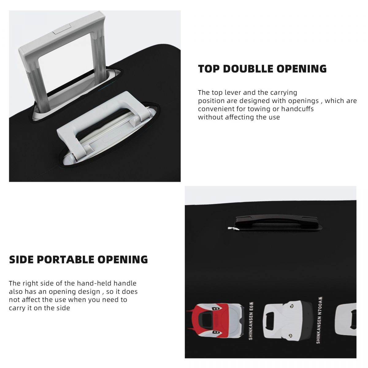 ผ้าคลุมกระเป๋าเดินทางลายรถไฟคว - Travel Accessories In Train บทวิจารณ์และราคา