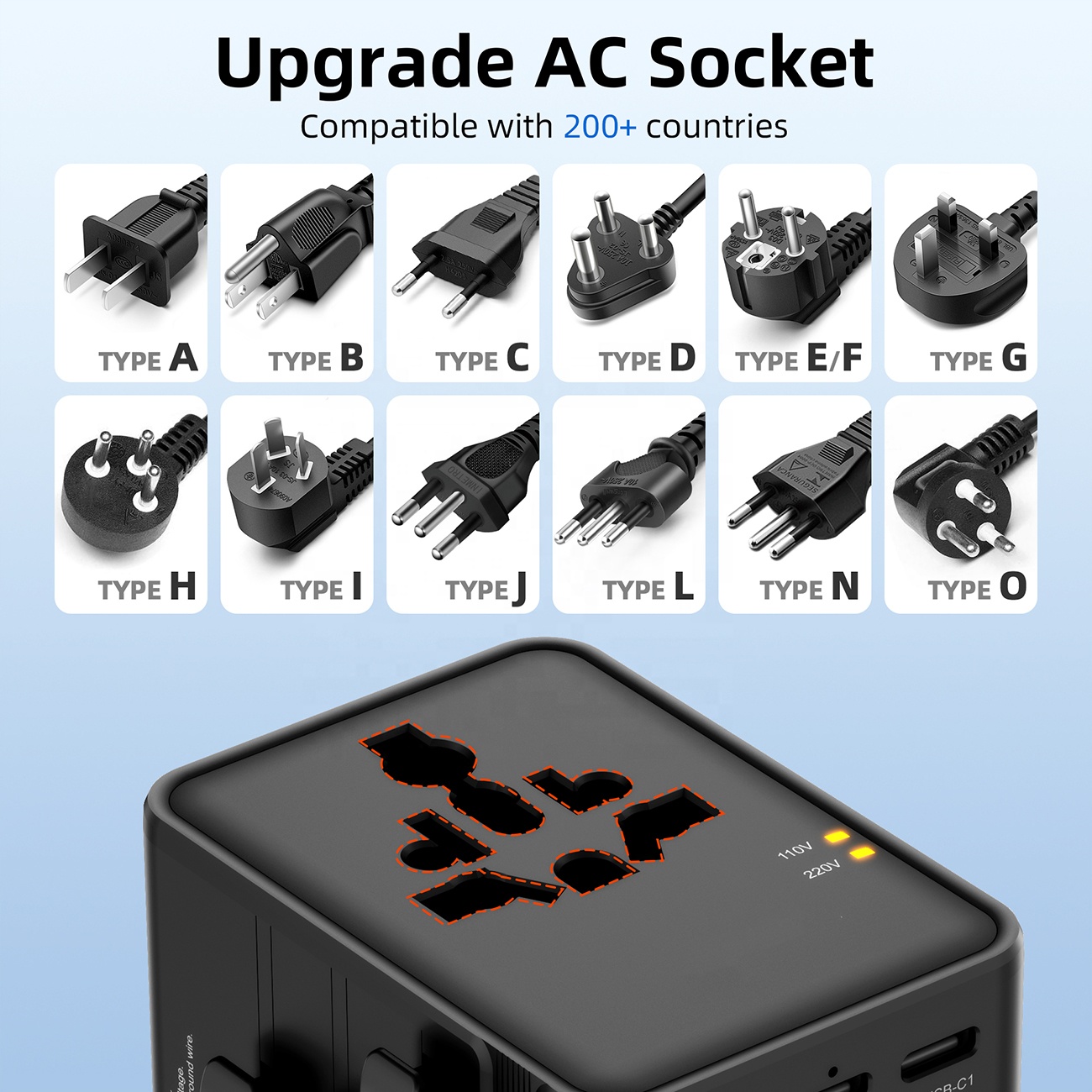 อะแดปเตอร์แปลงไฟ GaN 35W สำหรั - Travel Adapter Universal บทวิจารณ์และราคา