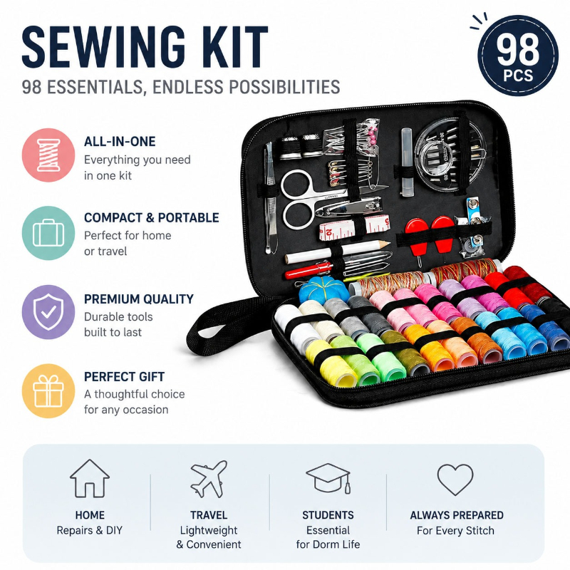 68/98 ชิ้นชุดเครื่องมืออุปกรณ์ - Travel Accessories Store บทวิจารณ์และราคา