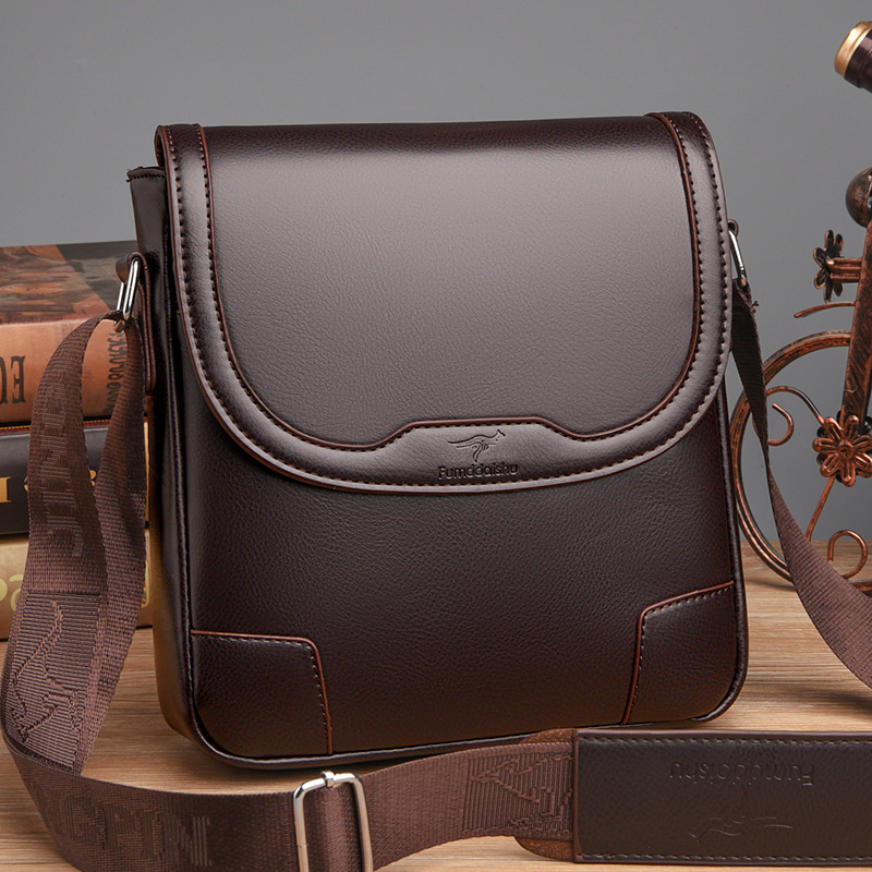 แบรนด์หรูผู้ชายหนังไหล่กระเป๋า - Travel Accessories Luxury บทวิจารณ์และราคา