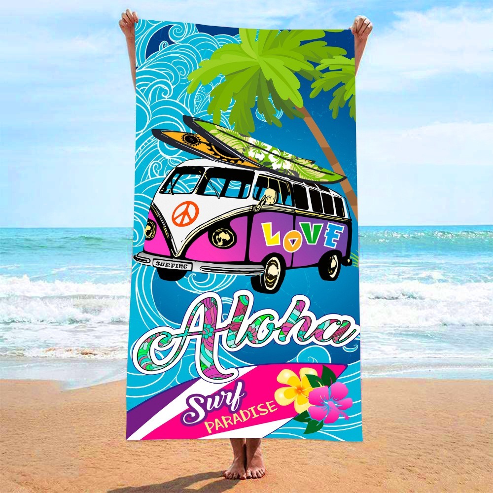 ผ้าเช็ดตัวลายเสือดาว 70x140 ซม - Travel Towel Quick Dry บทวิจารณ์และราคา