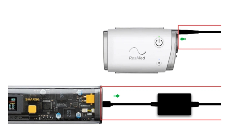สายชาร์จ ResMed Airmini PD สาย - Travel Accessories In Train บทวิจารณ์และราคา