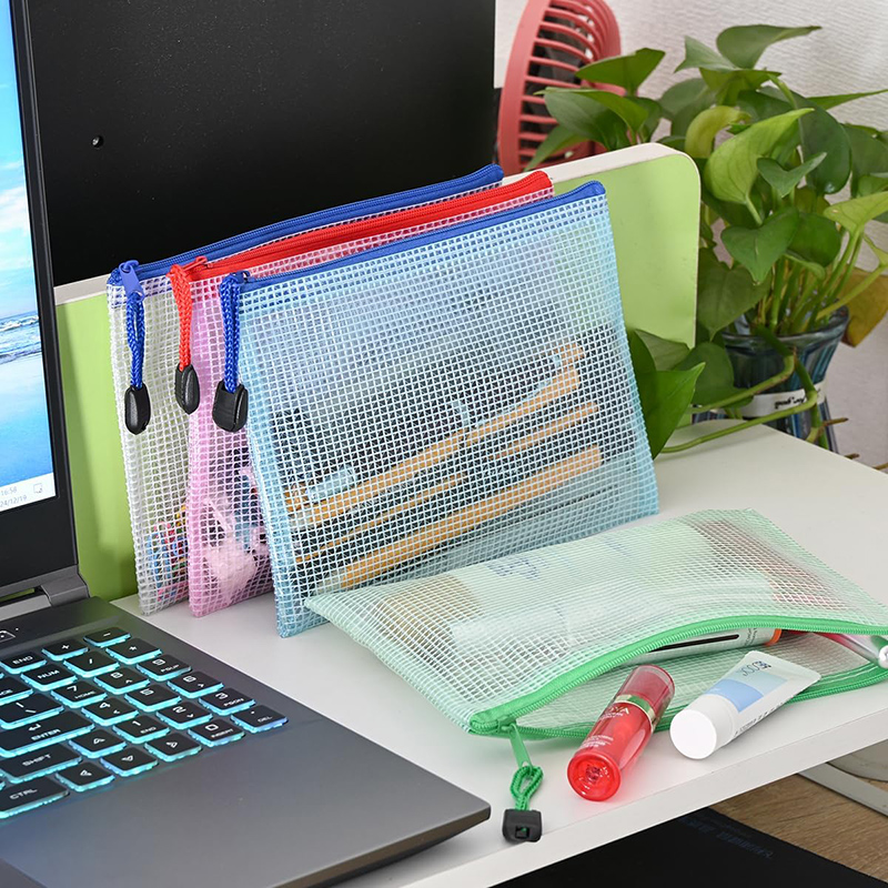 5/20PCS A4/A5 กระเป๋าซิปตาข่าย - Travel Accessories Must Have บทวิจารณ์และราคา