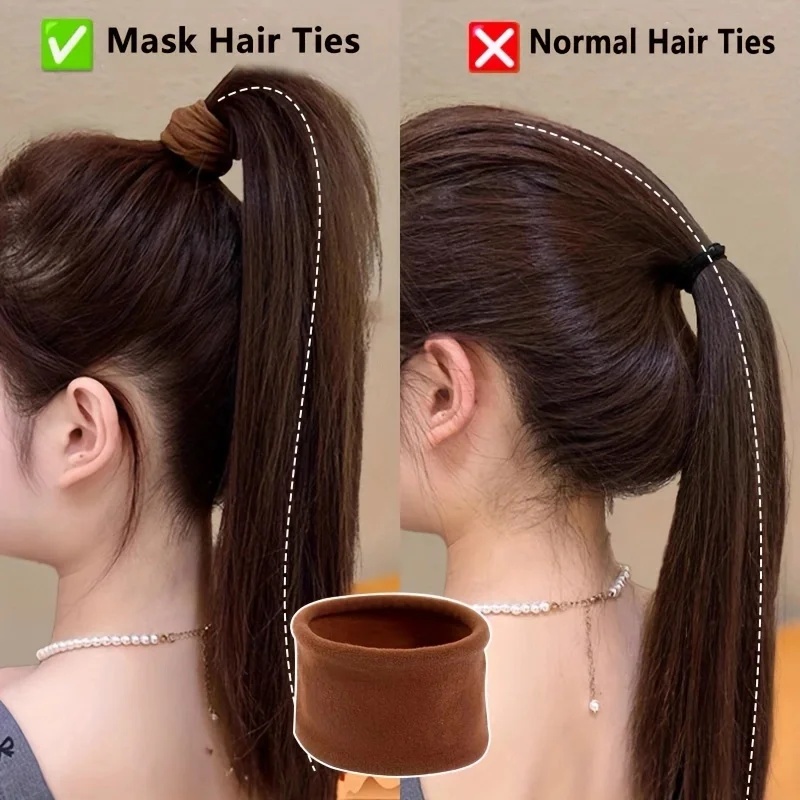 ชุดยางรัดผมสีสันสดใส 5/10 ชิ้น - Travel Access บทวิจารณ์และราคา