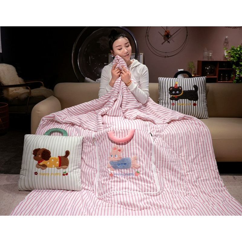 ผ้าห่มลายการ์ตูนแบบ 2-in-1 ใช้ - Travel Accessories Gifts บทวิจารณ์และราคา