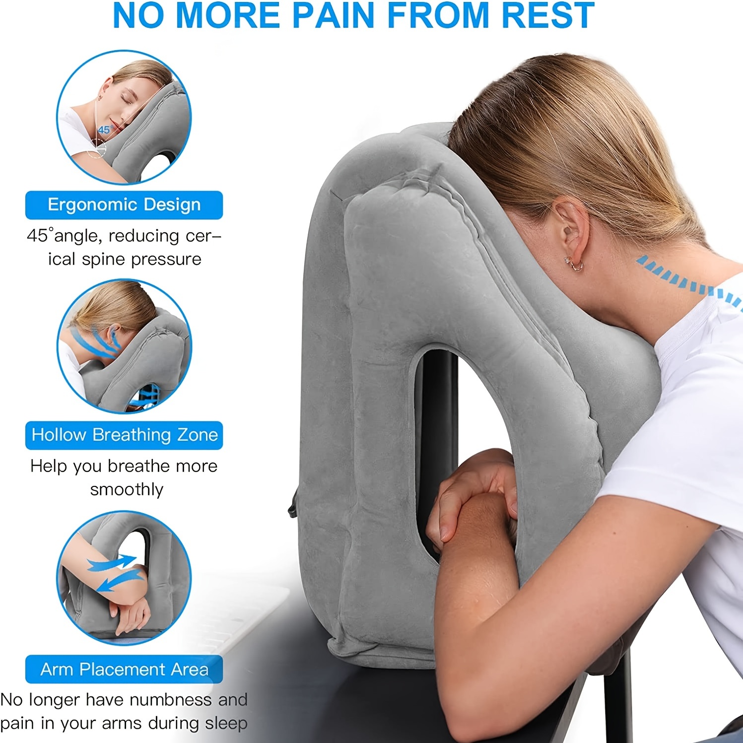 หมอนรองคอแบบพกพา, อุปกรณ์เสริม - Travel Accessories For Long Haul Flights บทวิจารณ์และราคา