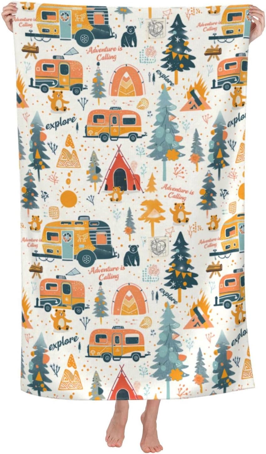 ผ้าเช็ดตัวชายหาดไมโครไฟเบอร์สำ - Travel Towel Quick Dry บทวิจารณ์และราคา