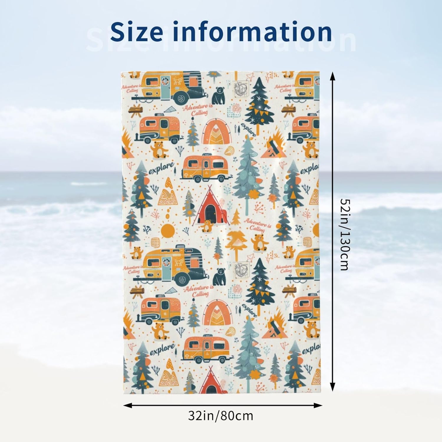 ผ้าเช็ดตัวชายหาดไมโครไฟเบอร์สำ - Travel Towel Quick Dry บทวิจารณ์และราคา